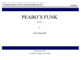 Peabo's Funk Jazz Ensemble sheet music cover